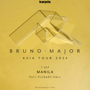 OFFICIAL BRUNO MAJOR POSTER 1